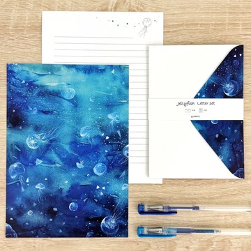 水母 信紙組