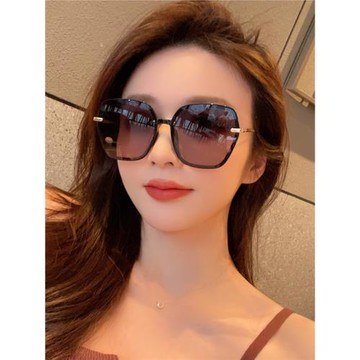 韓版時尚潮流個性戶外遮陽墨鏡網紅顯瘦百搭太陽鏡女款2025年新款