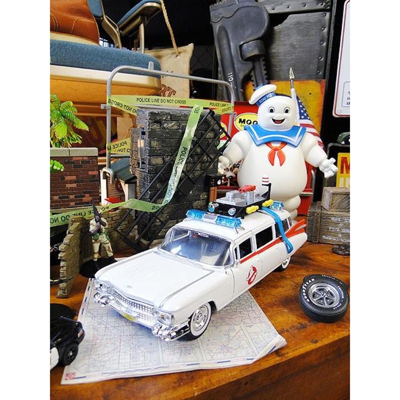 映画 ゴーストバスターズ ECTO-1 ダイキャストミニカー 1/24スケール アメリカ雑貨 アメリカン雑貨 | LINEショッピング