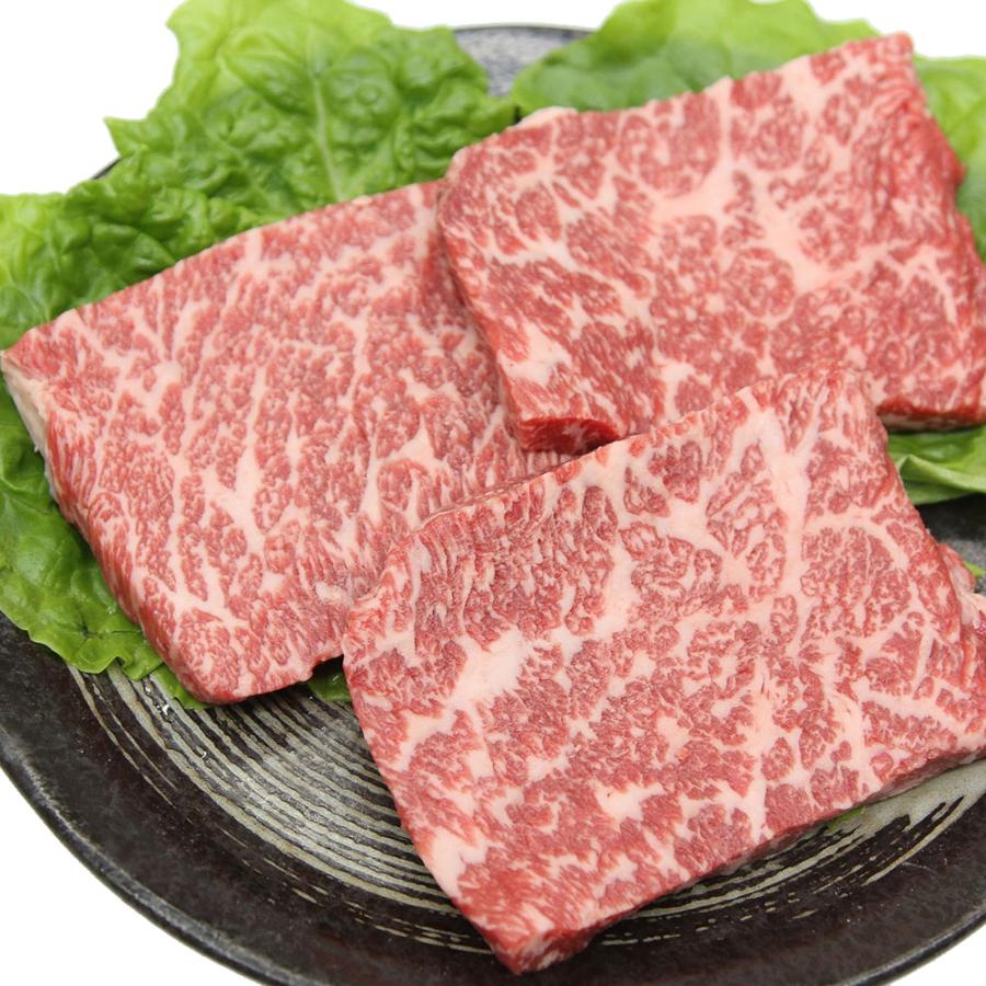 兵庫 「じごろ七厘焼肉 金べこ」 三田和牛 ステーキ用 モモステーキ 100g×3   牛肉 牛モモ