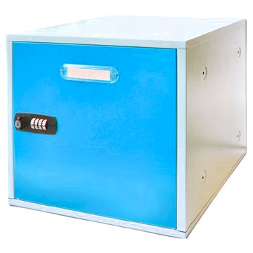 Patriot 愛國者 Locker-1 組合式置物櫃 尺寸: 350x350x350(MM)  水藍色  1個