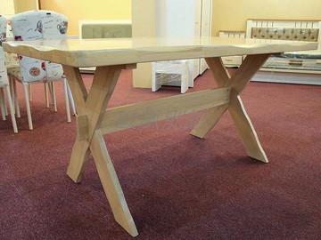 【歐風別館】丹堤3*5尺全實木餐桌【大台北地區免運費】