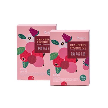 【Ruijia露奇亞】蔓越莓益生菌-私密防護升級版/全素 20包x2