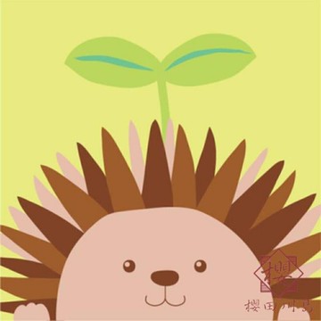 紙漿畫材料包DIY手工裝飾填色卡通手繪彩泥畫【櫻田川島】