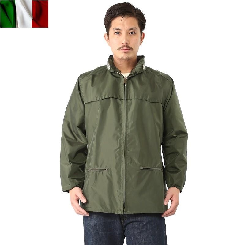 実物 新品 イタリア軍 レインジャケット 後期型 レインウェア 軍服