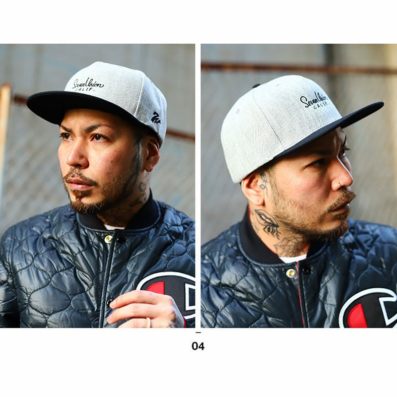 7union キャップ セブンユニオン 帽子 cap 深め スナップバック