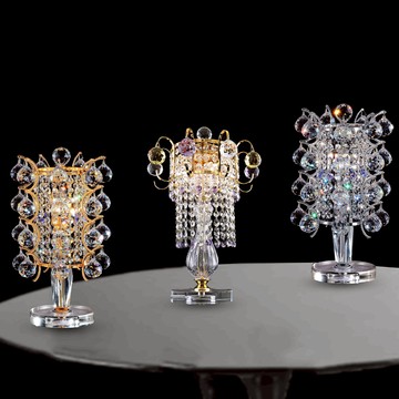 奧地利、埃及進口水晶檯燈、立燈 F104-95419、95420、95421