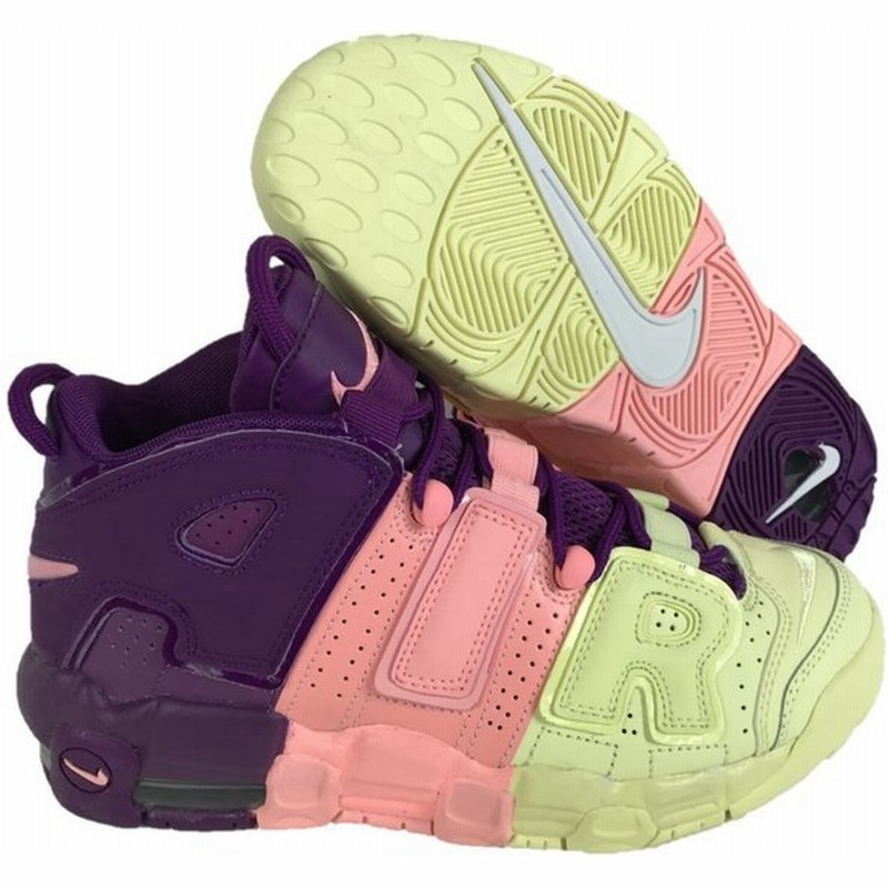ナイキ エア モア アップテンポ モアテン スニーカー シトロンピンク Nike Air More Uptempo Gs Citron Tint Pink Tint レディース ジュニア キッズ Shs371 通販 Lineポイント最大0 5 Get Lineショッピング