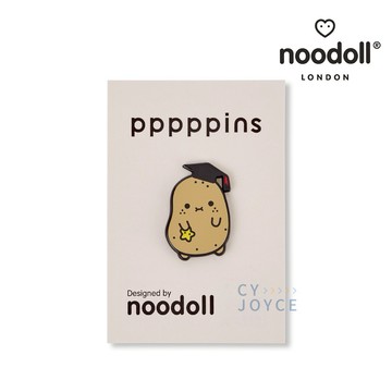 【noodoll】琺瑯別針｜Graduate Ricespud 畢業生馬鈴薯