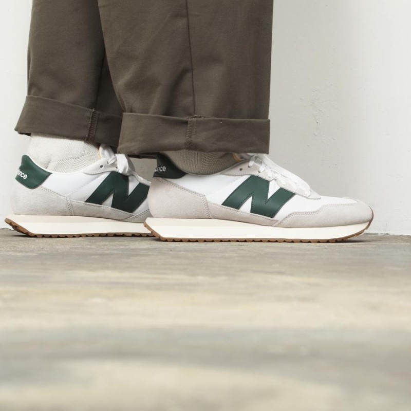 ニューバランス New Balance MS237RF スニーカー ホワイト×グリーン