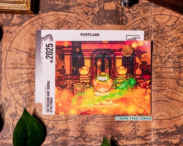 RFZ ORIGINALS明信片系列 No.07 RFZ PANDA的尋寶冒險日誌No.2025