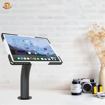 廠家供應平板支架 工業金屬VESA固定桌面展示pos點餐收銀平板支架