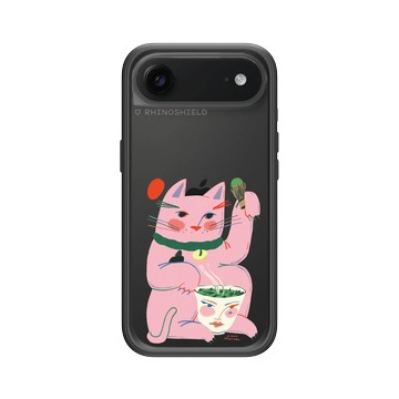 iPhone Air Mod NX -邊框背蓋組合 (相機按鈕) 黑 - Livia Fălcaru - 抹茶貓