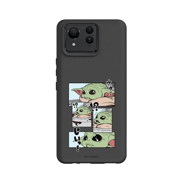 Zenfone 11 Ultra SolidSuit 黑 - Star Wars - The Mandalorian - 曼達洛人 - 古古漫畫風