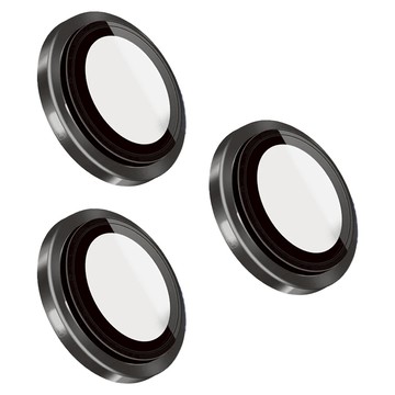 HODA 好貼 藍寶石鏡頭保護貼 原機結構設計款 黑色鈦  iPhone 16 Pro / 16 Pro Max  1盒