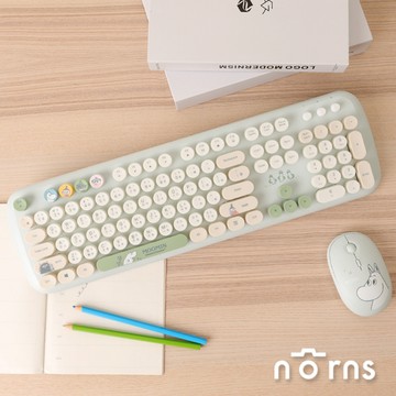 MOOMIN無線鍵盤滑鼠組 Norns Original Design