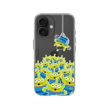 iPhone 16 Clear Case（相機按鈕） 透明 - 迪士尼-玩具總動員 Toy Story - 放了三眼怪