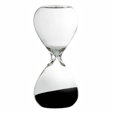 HIGHTIDE 沙漏砂時計3min  透明