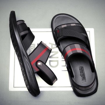 涼鞋男款夏季外穿防滑軟底休閑沙灘拖鞋男士兩用涼拖2026新款男鞋