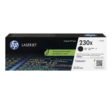 HP 230X 高印量碳粉匣 W2300X 黑色 適用於Color LaserJet Pro系列  1個