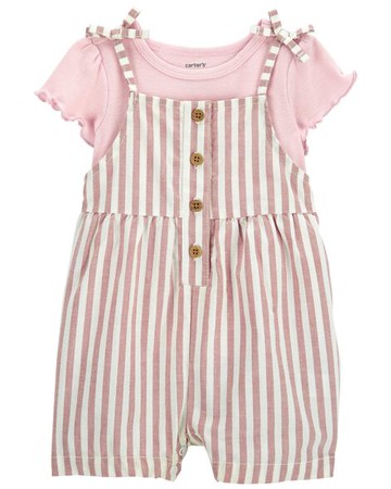 Baby 2-Piece Tee & Shortall Set
