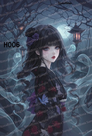 H006 原創貼紙 原創人物貼紙 貼紙 RimaRima