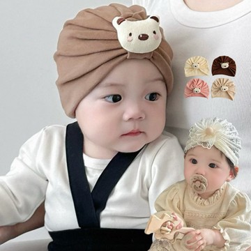 現貨 幼兒帽 寶寶帽 可愛帽子 薄款帽子 男女寶寶新生兒嬰兒帽子 公主蕾絲帽 寶寶蕾絲帽 嬰兒蕾絲帽 嬰兒帽子 蕾絲帽子