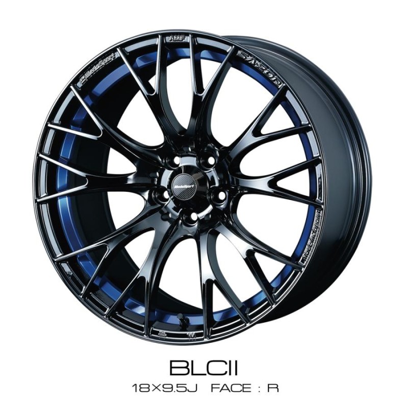WedsSport/SA-10R エリシオン 潤み RR1/2/3/4/5/6 アルミホイール4本 