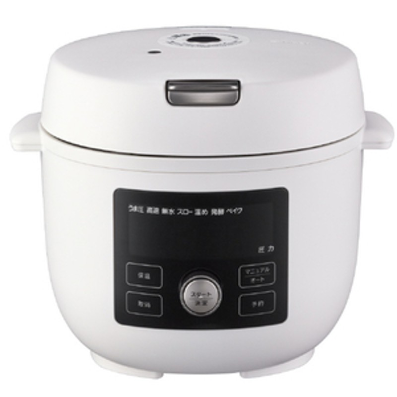 タイガー 電気圧力鍋 TIGER COOKPOT マットホワイト COKA220WM | LINE