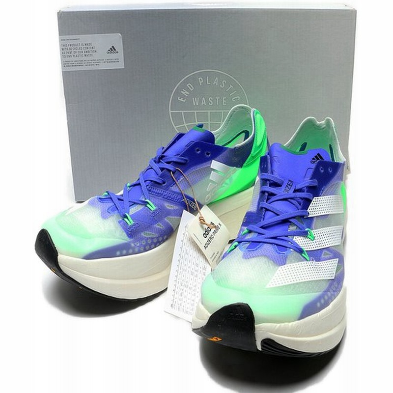 美品 アディダス スニーカー Adizero Prime アディゼロ プライム 厚底 ランニング 21 Fz2476 メンズ Size 26cm Adidas 中古 通販 Lineポイント最大0 5 Get Lineショッピング