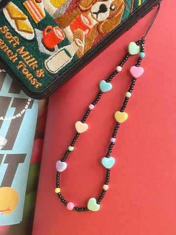 Found.Myth 彩虹童話串珠手機練 歐美風 串珠吊飾 禮物