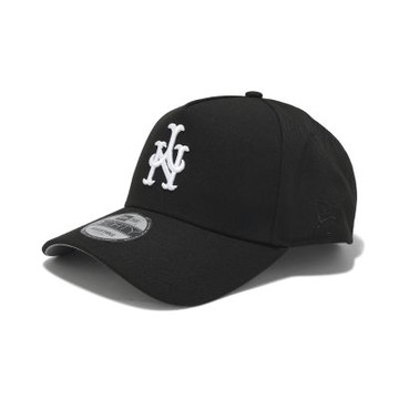 New Era 棒球帽 940 AF Mets 反轉Logo 大都會 40周年紀念 黑 老帽 NE70901335