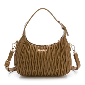 PLAYBOY - 手提包附長背帶  Noble系列 - 咖啡色