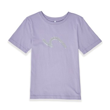 5th STREET｜女裝｜經典LOGO短袖T恤｜紫色