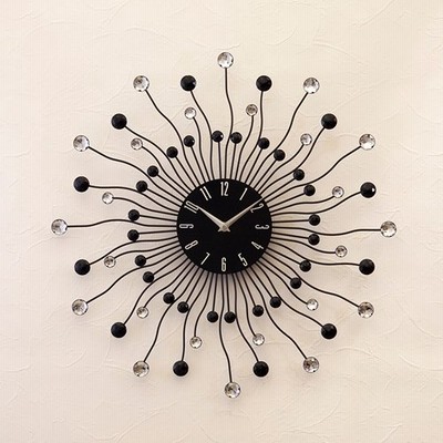 ブラックプラネット デザインウォールクロック 壁掛け時計 デザイナーズ 掛時計 フラワー 時計 エレガント リビング時計 ウォールクロック おしゃれ 通販 Lineポイント最大0 5 Get Lineショッピング