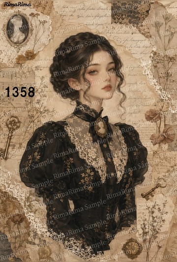 1358 原創貼紙 原創人物貼紙 貼紙 RimaRima
