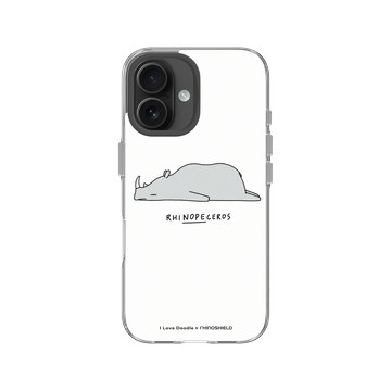 iPhone 16 Clear 透明 - ilovedoodle (Lim Heng Swee) - Rhinopeceros 犀牛