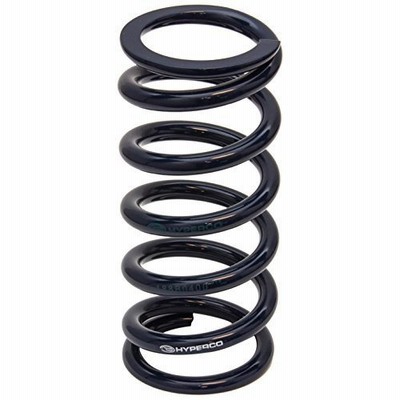 Hyperco 内径2.50インチ。 長さ7インチのスチールコイルオーバースプリング。 650 lbs. Spring Rate 187B0650