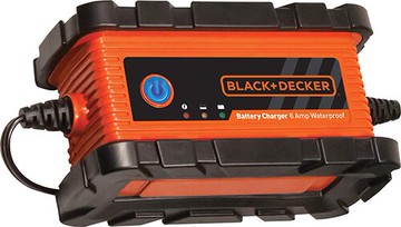 BLACK +DECKER【美國代購】百工 自動電瓶充電器12V / 6A防水 BC6BDW