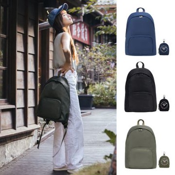 MONDAINE 瑞士國鐵 Urban Backpack都市輕旅後背包+小零錢包(多款任選)