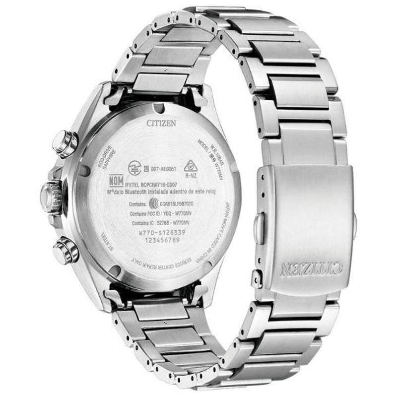 シチズン CITIZEN スマートウォッチ CONNECTED Eco-Drive W770 BZ1050-56L 腕時計 メンズ |  LINEショッピング