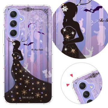 KnowStar 三星 A、M 系列 奧地利彩鑽防摔手機殼-雪姬 A17/A56/36/26/16/55/54/53/52s/35/14/34/32/71