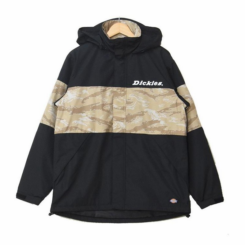 セール Dickies ディッキーズ 切り替え 薄中綿ジャケット カモフラ柄