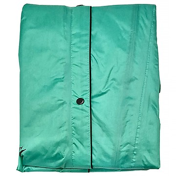 MotoC M303專利內斜開式加大擋水片雨衣 淺綠 2XL  1入