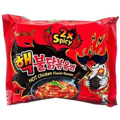 韓国で人気の激辛袋麺ヘッブルダック炒め麺5食入