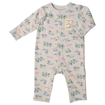 akachan honpo - 長袖兔裝-史努比過冬-灰色