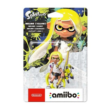 Nintendo 任天堂 amiibo公仔 Inklings (黃色)  1個