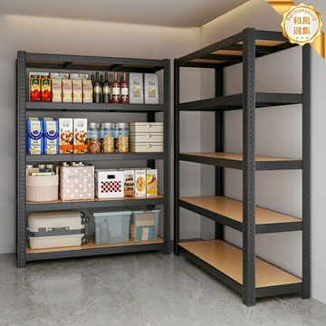 【多層強承重】置物架 貨架 收納架 倉儲架 落地架 廚房置物架 客廳收納 陽臺儲物 超市倉庫 家用商用 加厚鐵藝 免安裝
