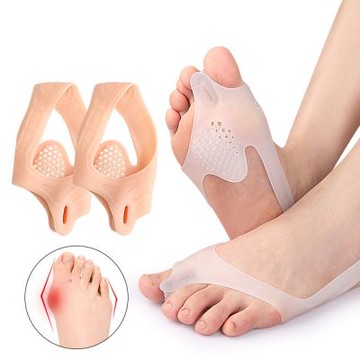 大友los2159拉力分趾器加厚帶孔足心減震按摩半碼墊柔韌防磨可裁剪拇趾拉力帶