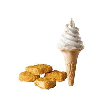 【麥當勞】蛋捲冰淇淋(大)+麥克鷄塊(4塊) 好禮即享券